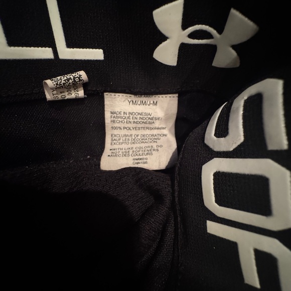 Under Armour and Nike Girls Softball Pants  B- Black and Gray - Picture 4 of 6